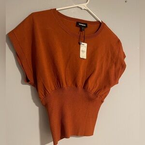 NWT Express Short Sleeve Sweater